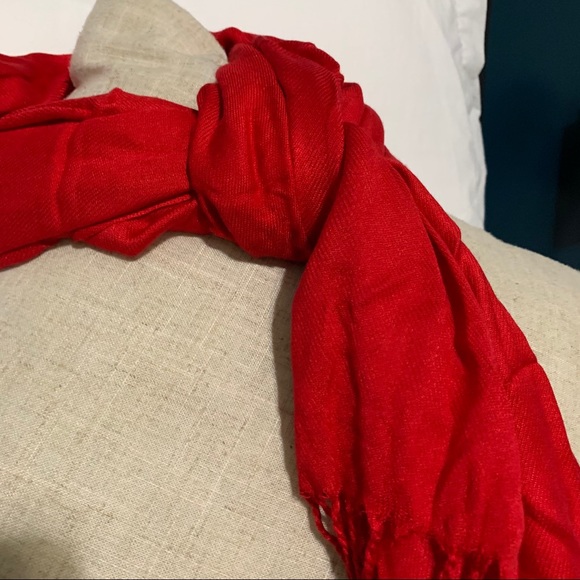Solid Red Scarf--Apt.9 Brand - Picture 3 of 9